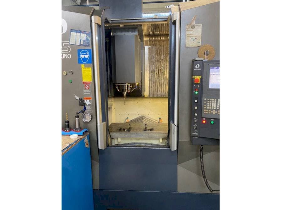 Makino F5 Mašinos vaizdas iš priekio
