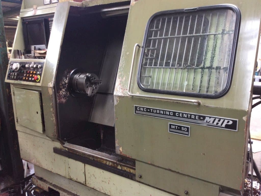 MHP MT-50 Mašinos vaizdas iš priekio
