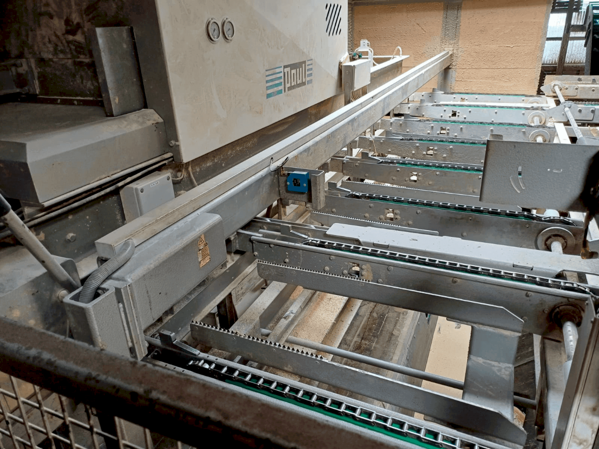 Paul Reinhardt BK 1000 Mašinos vaizdas iš priekio