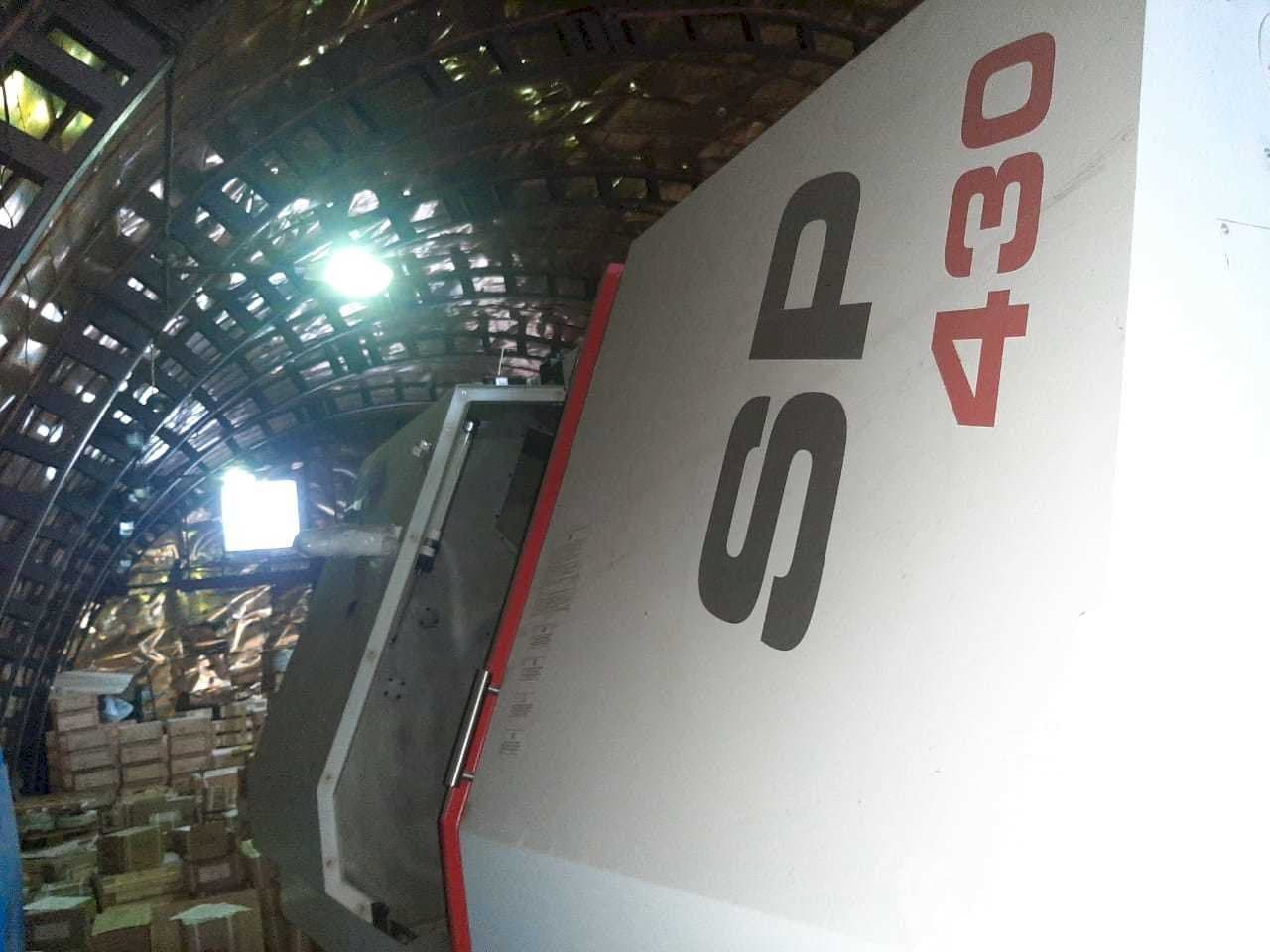 KOVOSVIT MAS SP 430 Y/L2 Mašinos vaizdas iš priekio