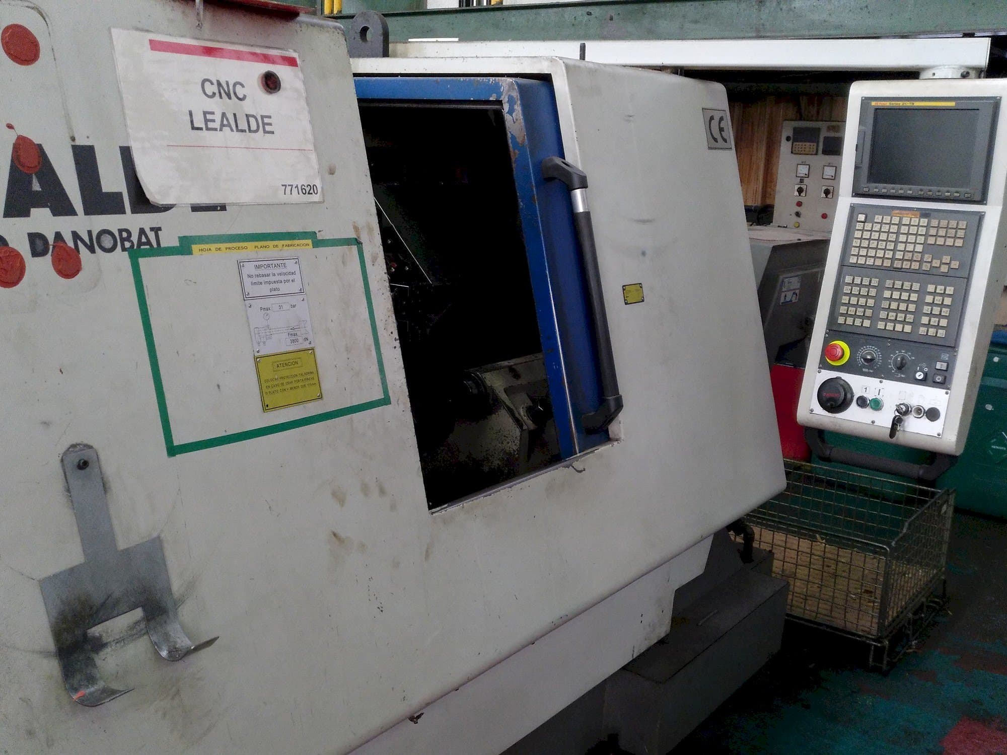 Lealde TNC 10 Mašinos vaizdas iš priekio