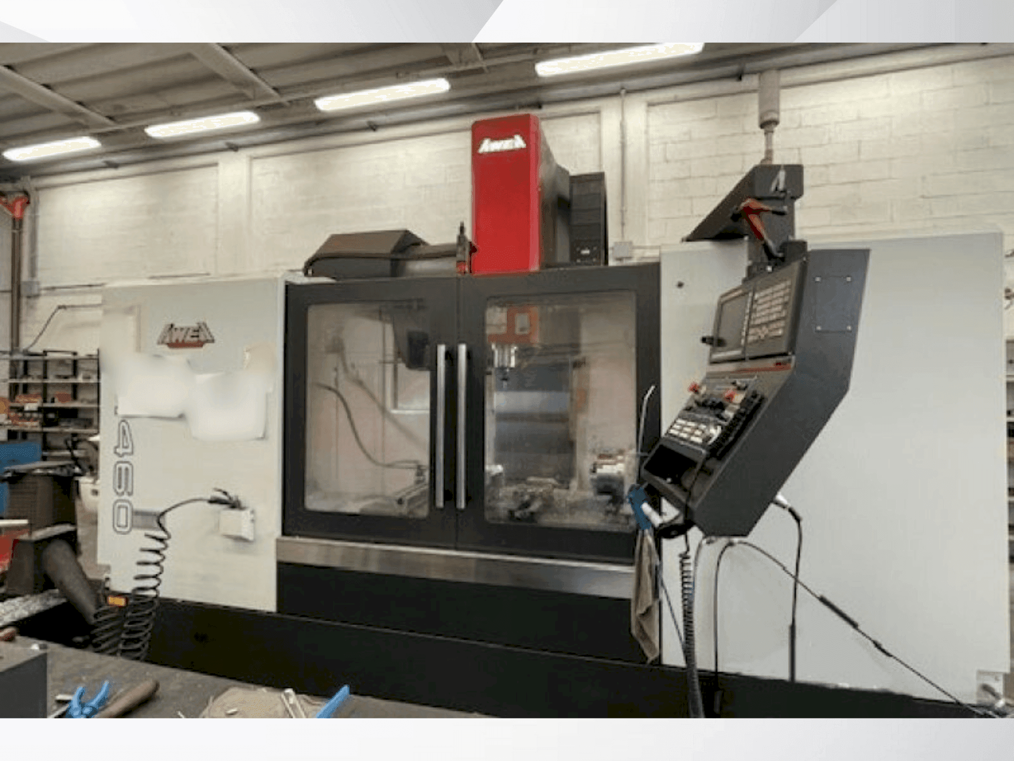 AWEA AF 1460 Mašinos vaizdas iš priekio