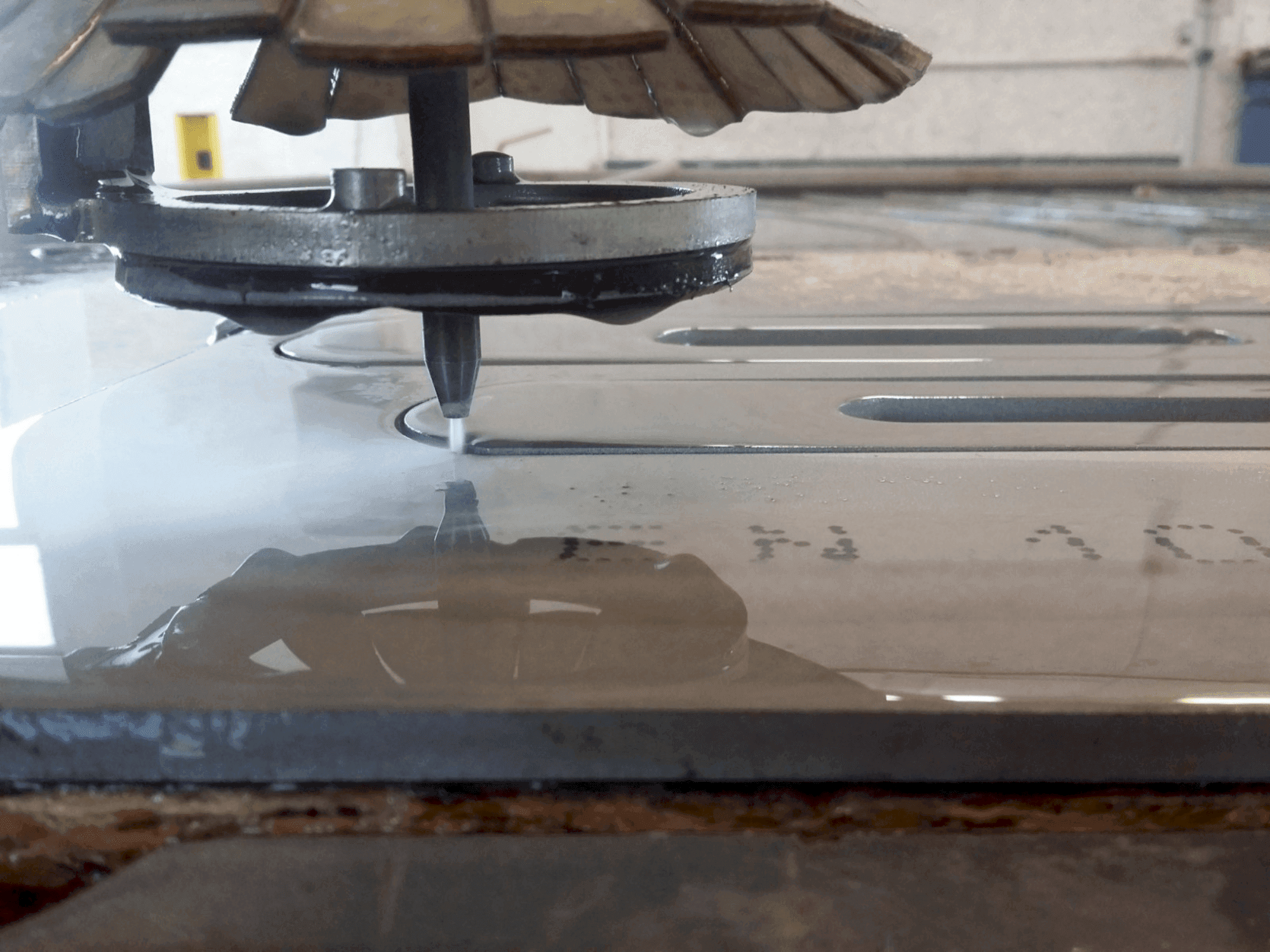 Intermac primus 322 (2014) Mašinos darbo patalpa