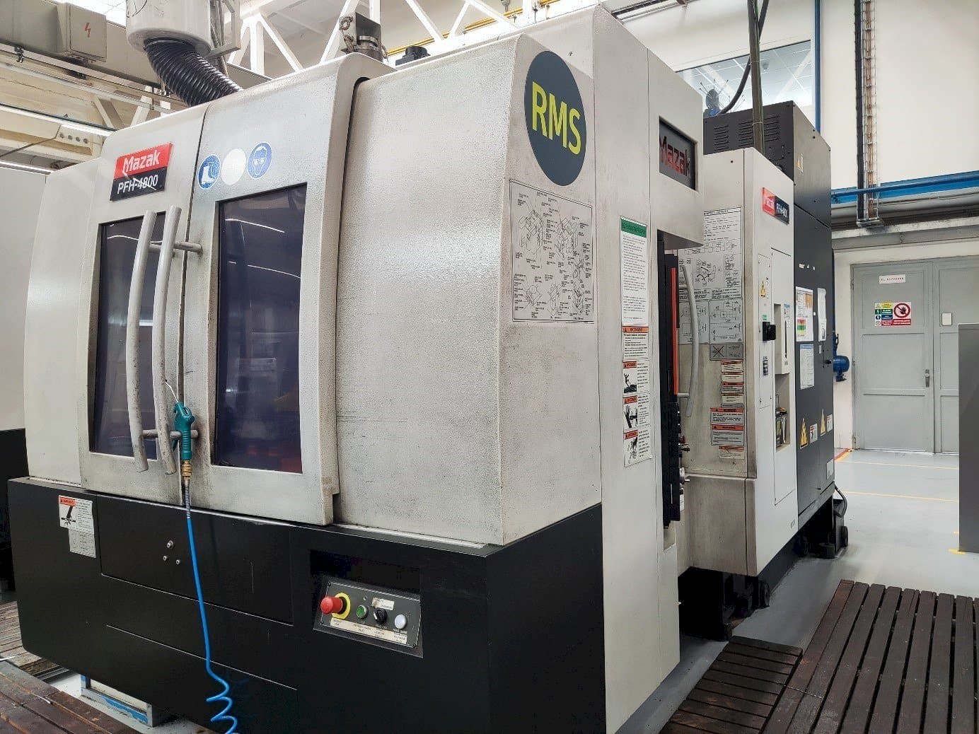 Mazak PFH-4800 Mašinos vaizdas iš priekio