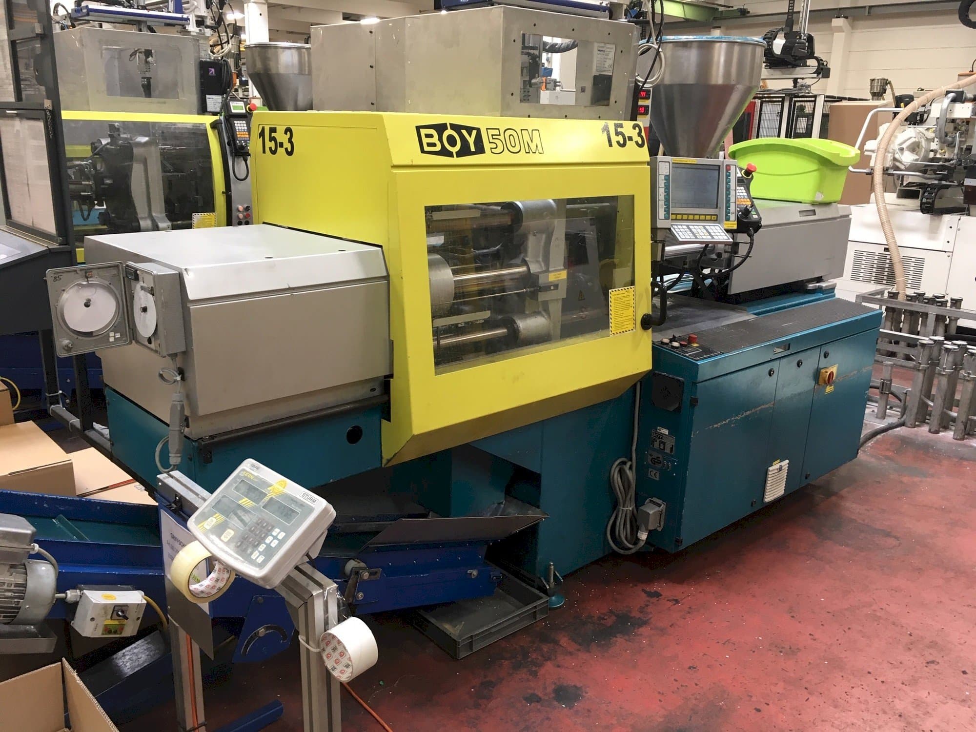 Dr. Boy 50M Mašinos vaizdas iš priekio