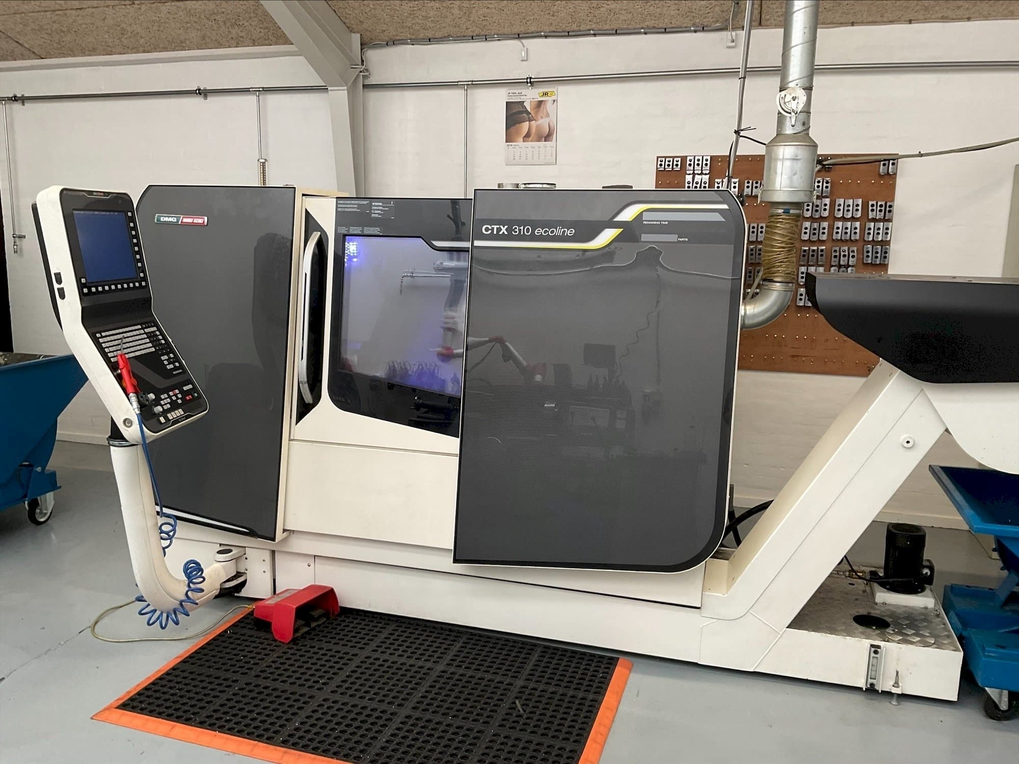 DMG MORI CTX 310 ecoline Mašinos vaizdas iš priekio