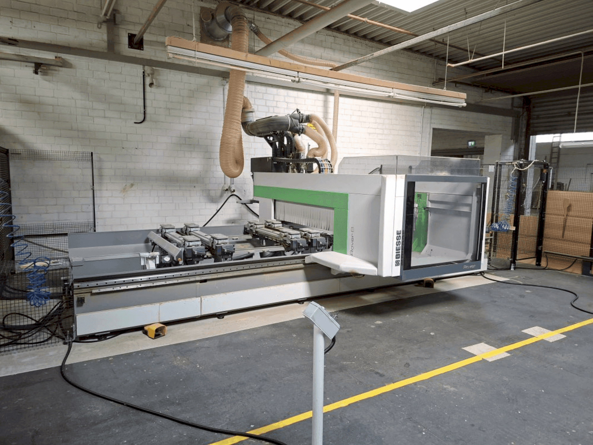 BIESSE Rover B 1650 Mašinos vaizdas iš priekio