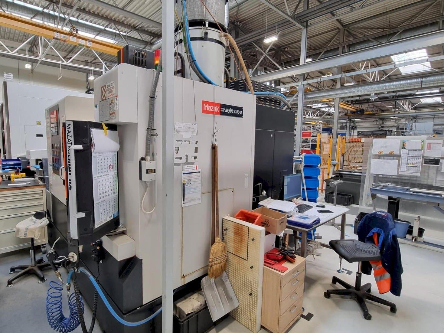Mazak Nexus 510C - II Mašinos vaizdas iš priekio