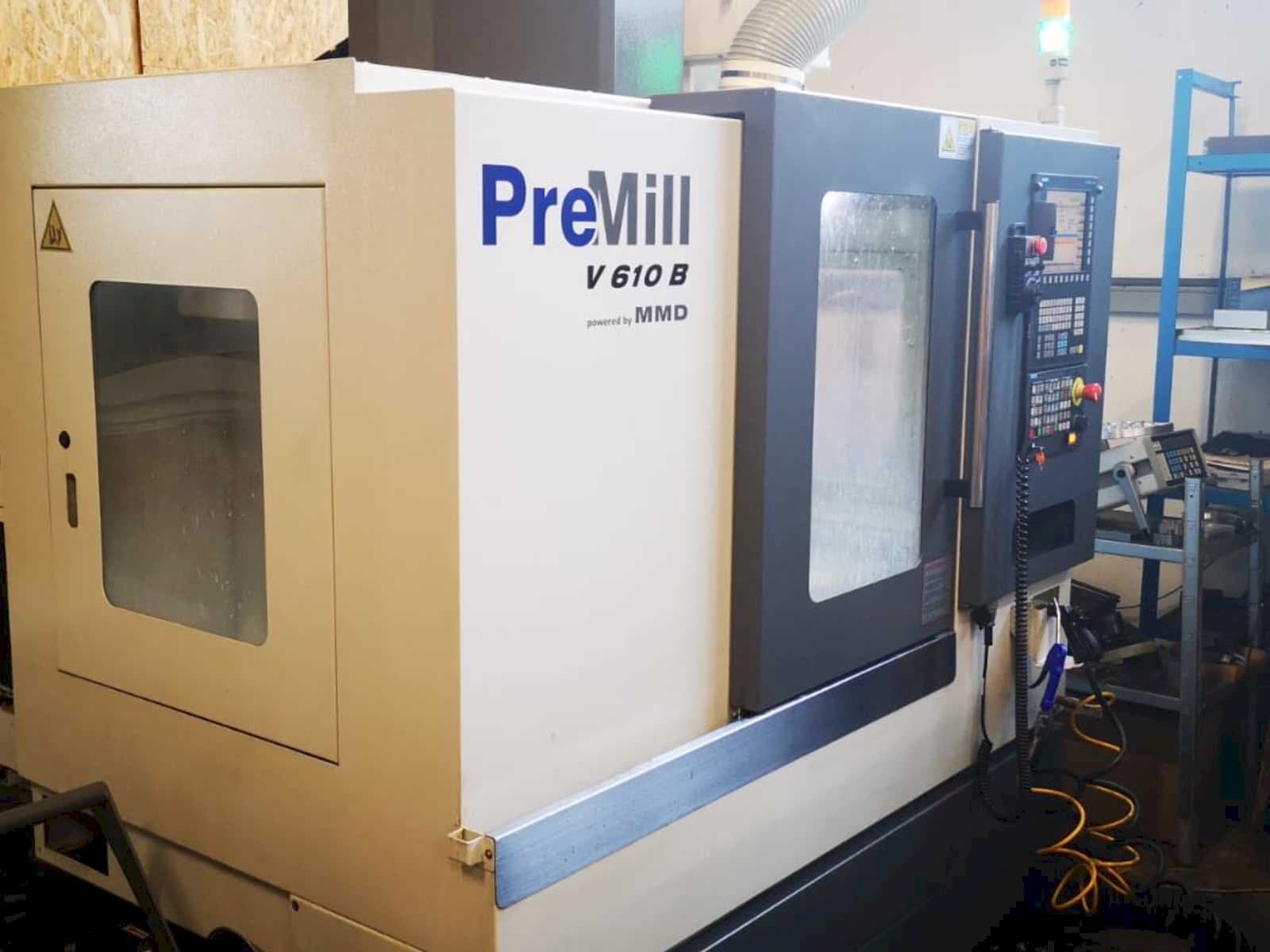 PreMill V 610 B Mašinos vaizdas iš priekio