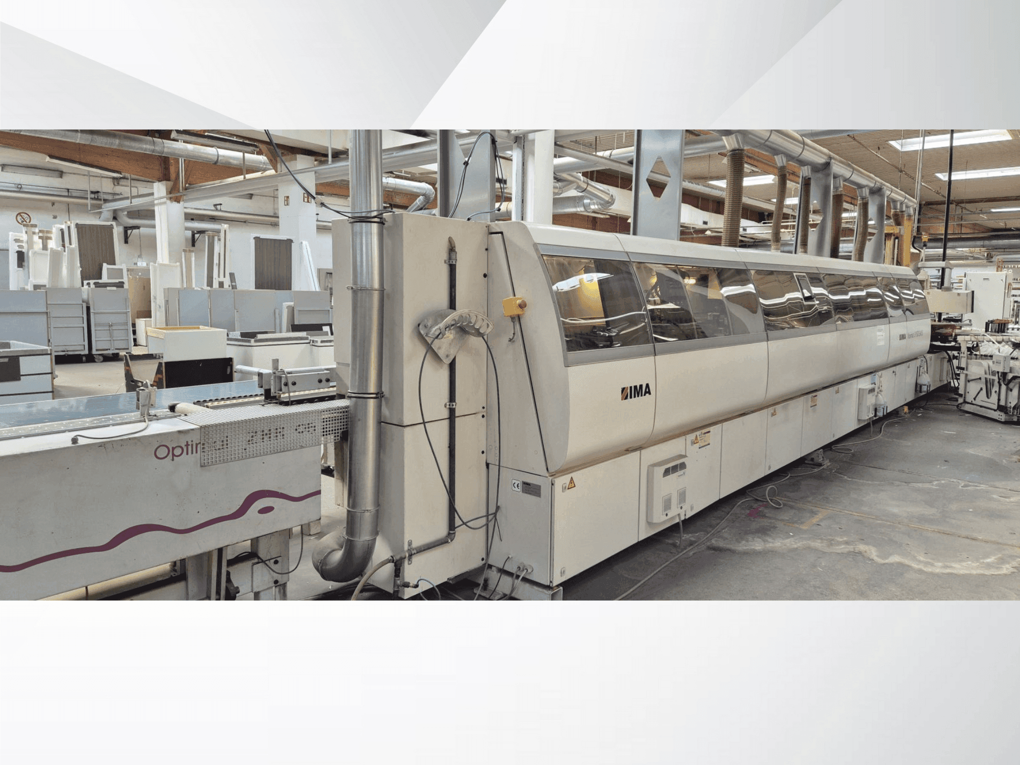 IMA Novimat Systems I/R75/1000 Mašinos vaizdas iš priekio