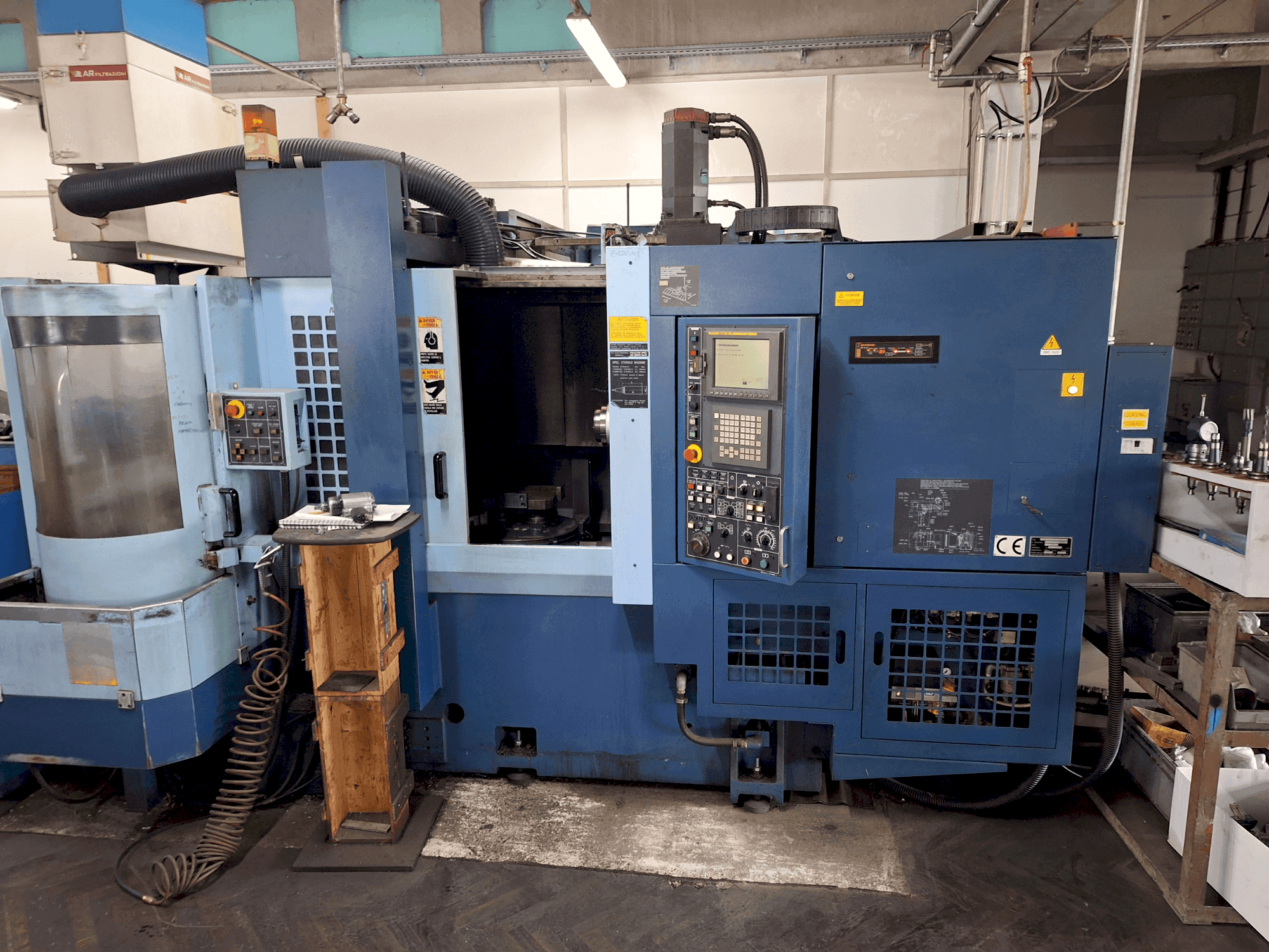Matsuura ES-450 H2 Mašinos vaizdas iš priekio