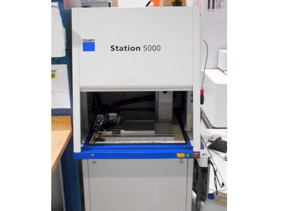Trumpf TruMark 5000 Mašinos vaizdas iš priekio
