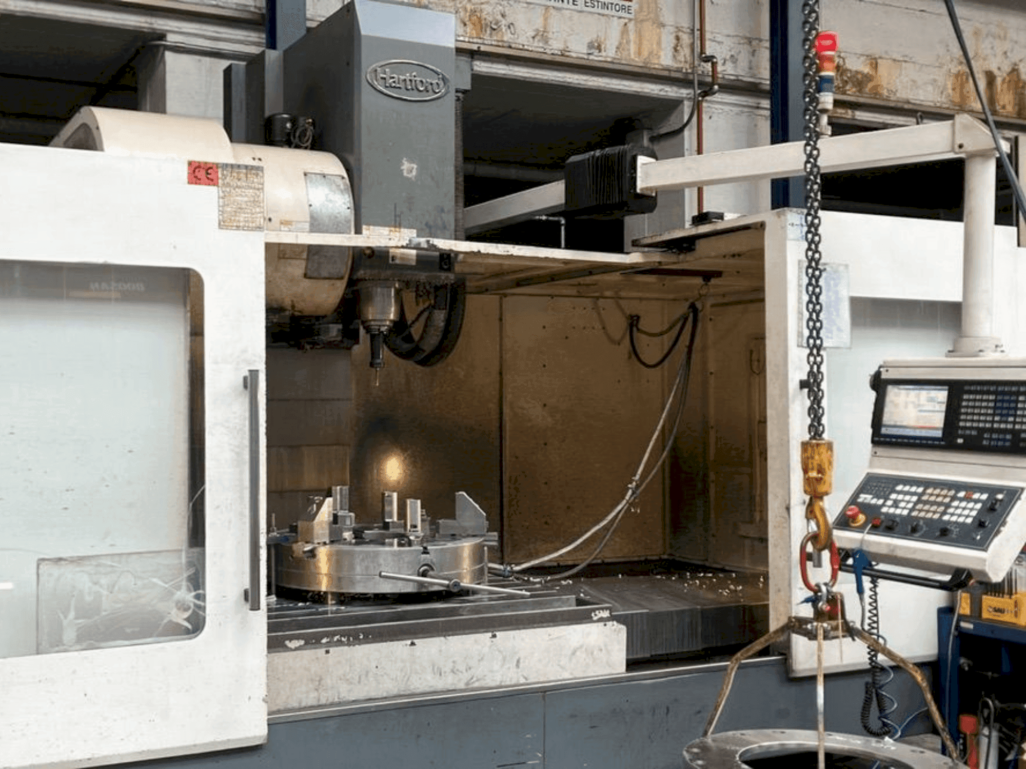 HARTFORD HCMC 18 Mašinos vaizdas iš priekio