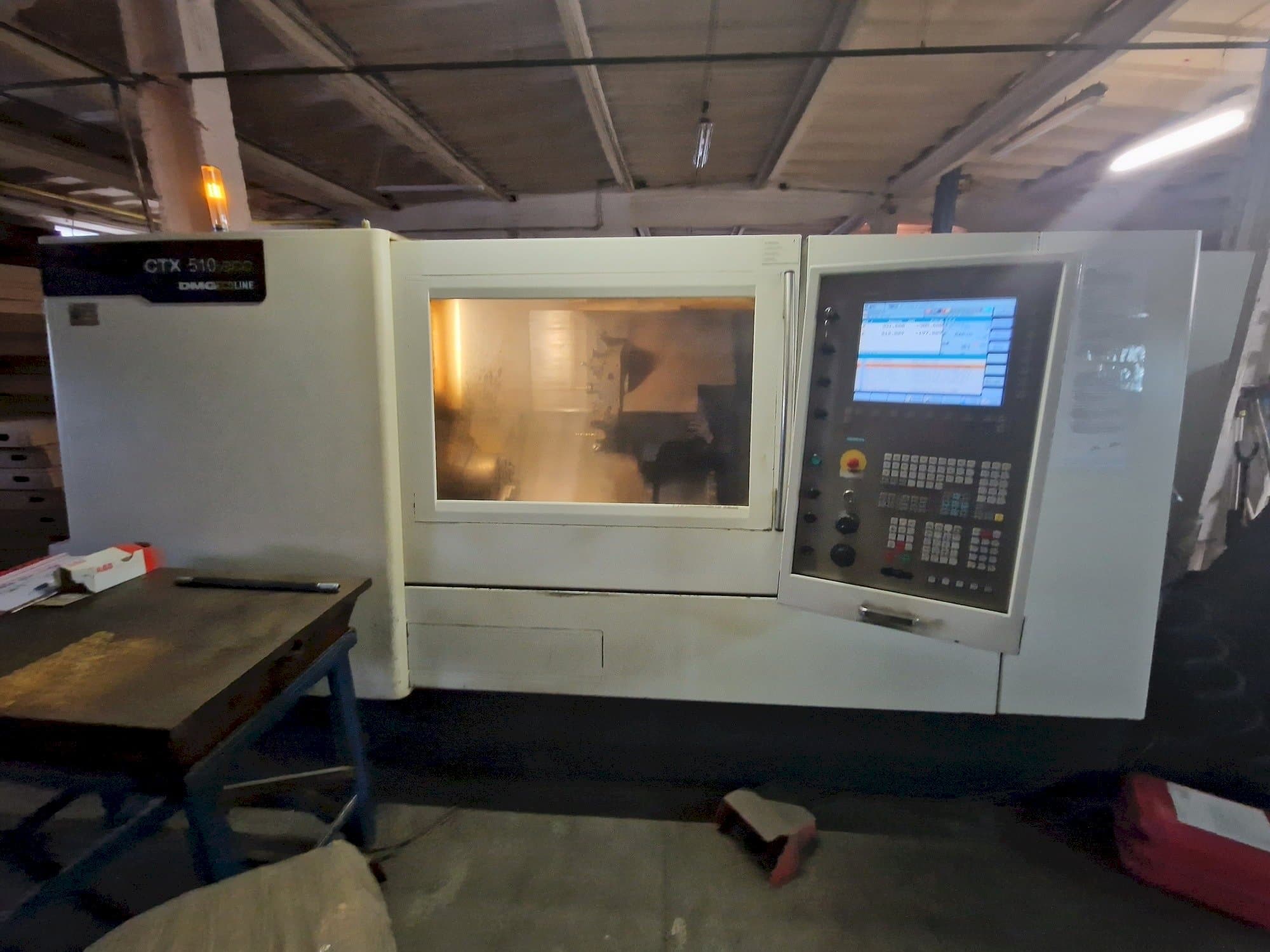 DMG CTX 510 eco Mašinos vaizdas iš priekio