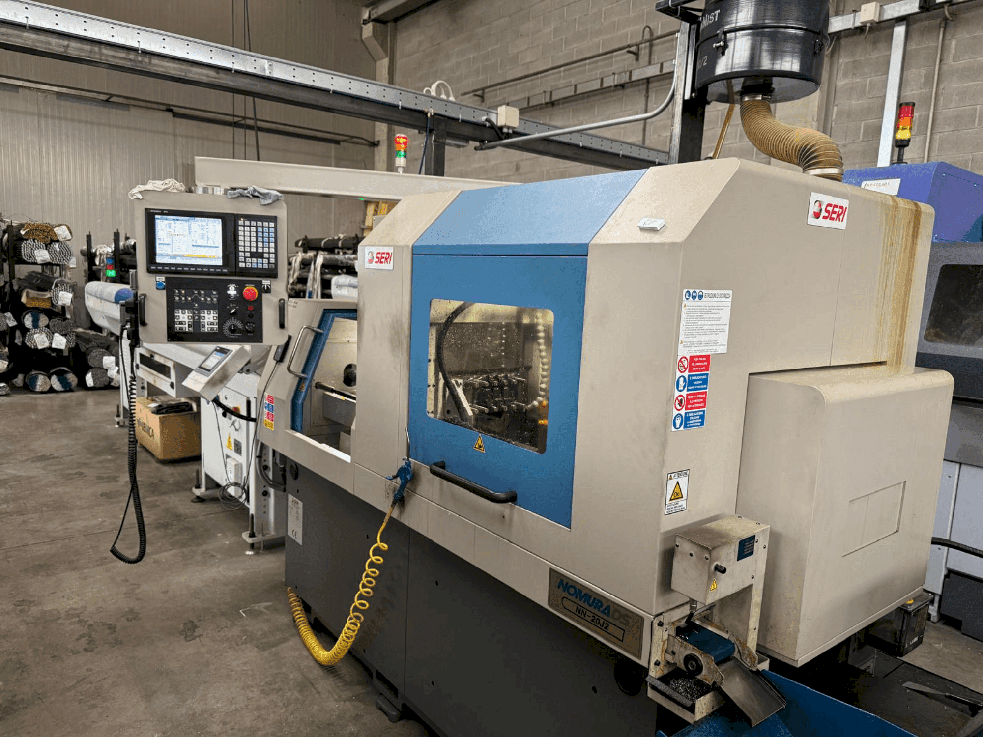 NOMURA NN-20J2 Mašinos vaizdas iš priekio