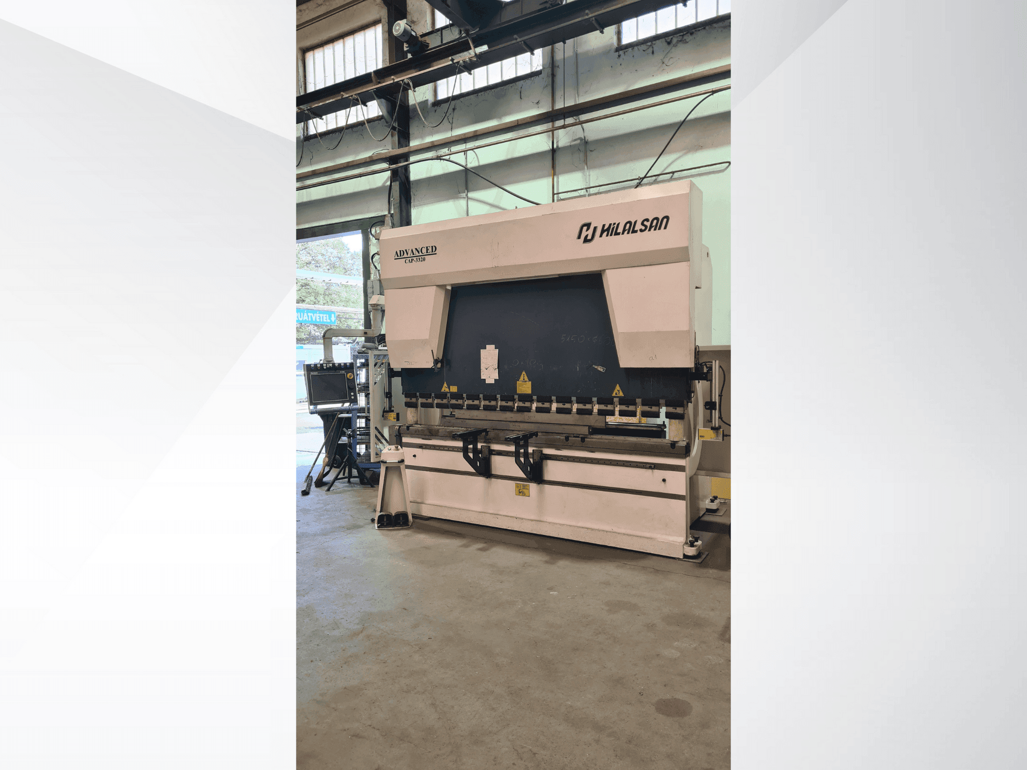 HILALSAN Advanced Cap 3320 Mašinos vaizdas iš priekio