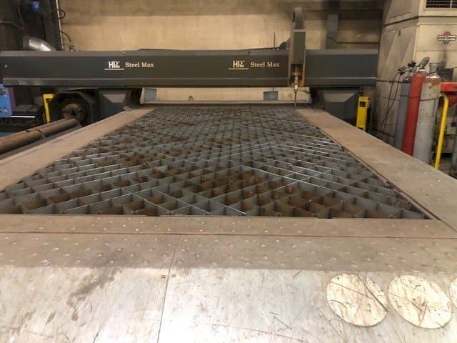 Hypertherm HPm Steel Max HPR130 Mašinos vaizdas iš priekio