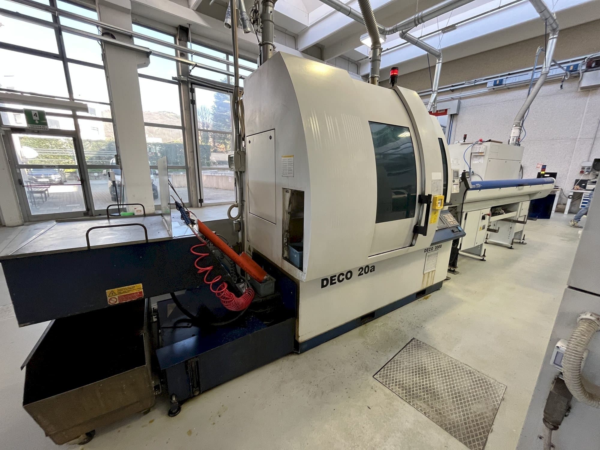 TORNOS DECO 20A Mašinos vaizdas iš priekio