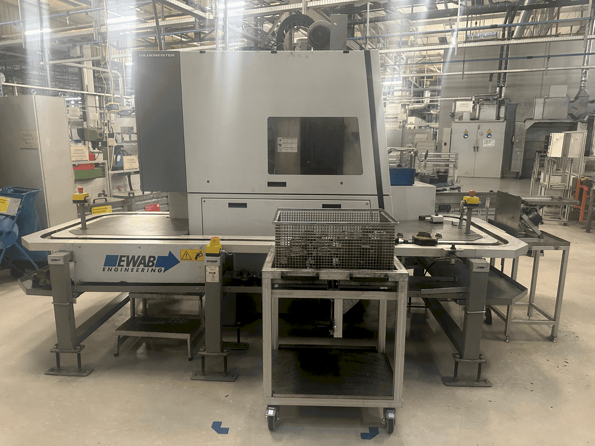 DMG Gildemeister CTV 250 Mašinos vaizdas iš priekio