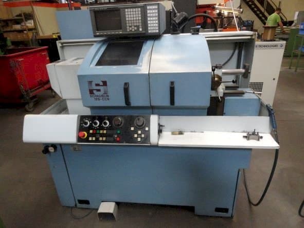 SCHAUBLIN 125-CCN Mašinos vaizdas iš priekio