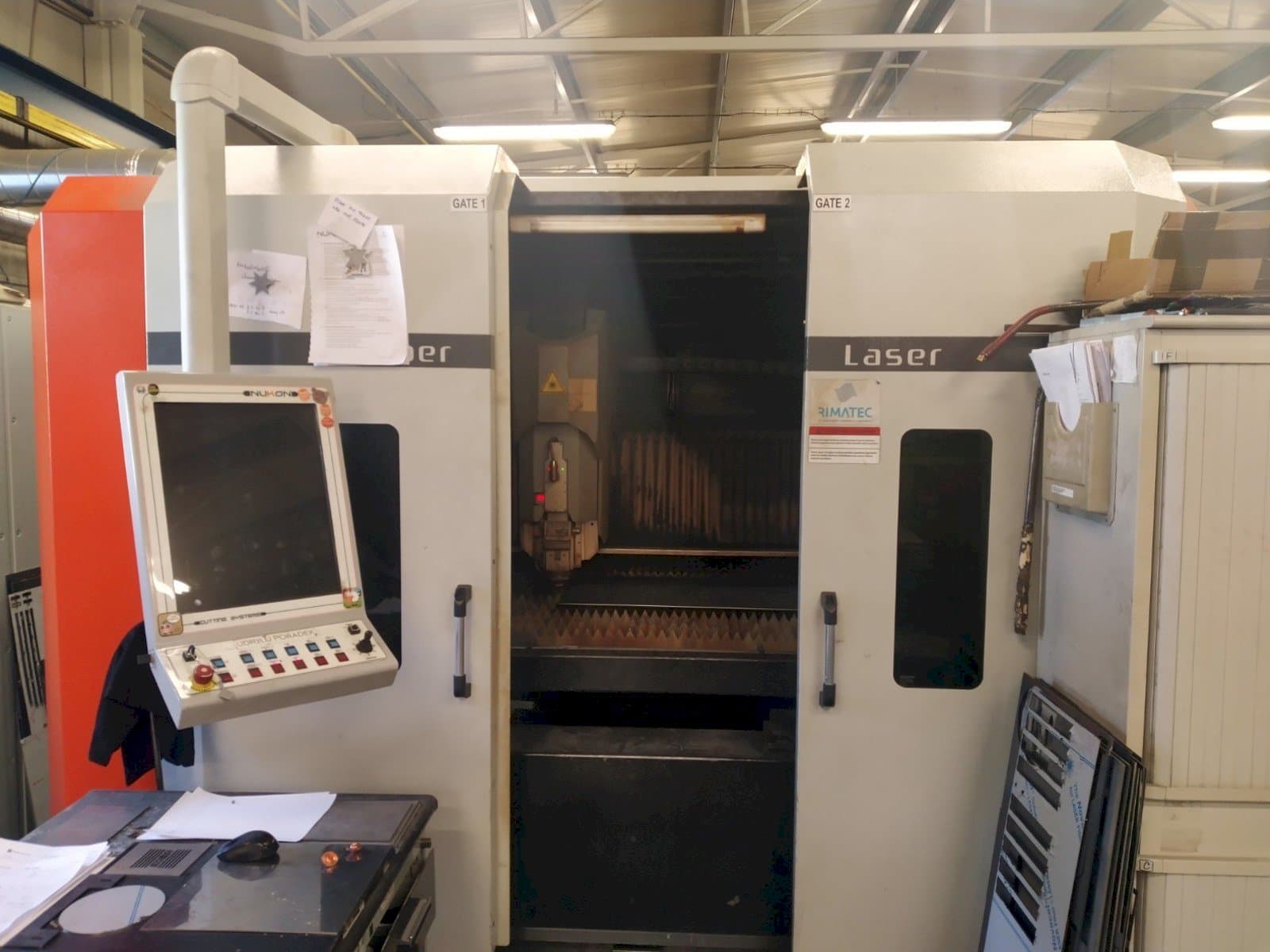 NUKON NF PRO 315 Mašinos vaizdas iš priekio