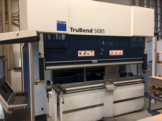 Trumpf TruBend 5085 Mašinos vaizdas iš priekio