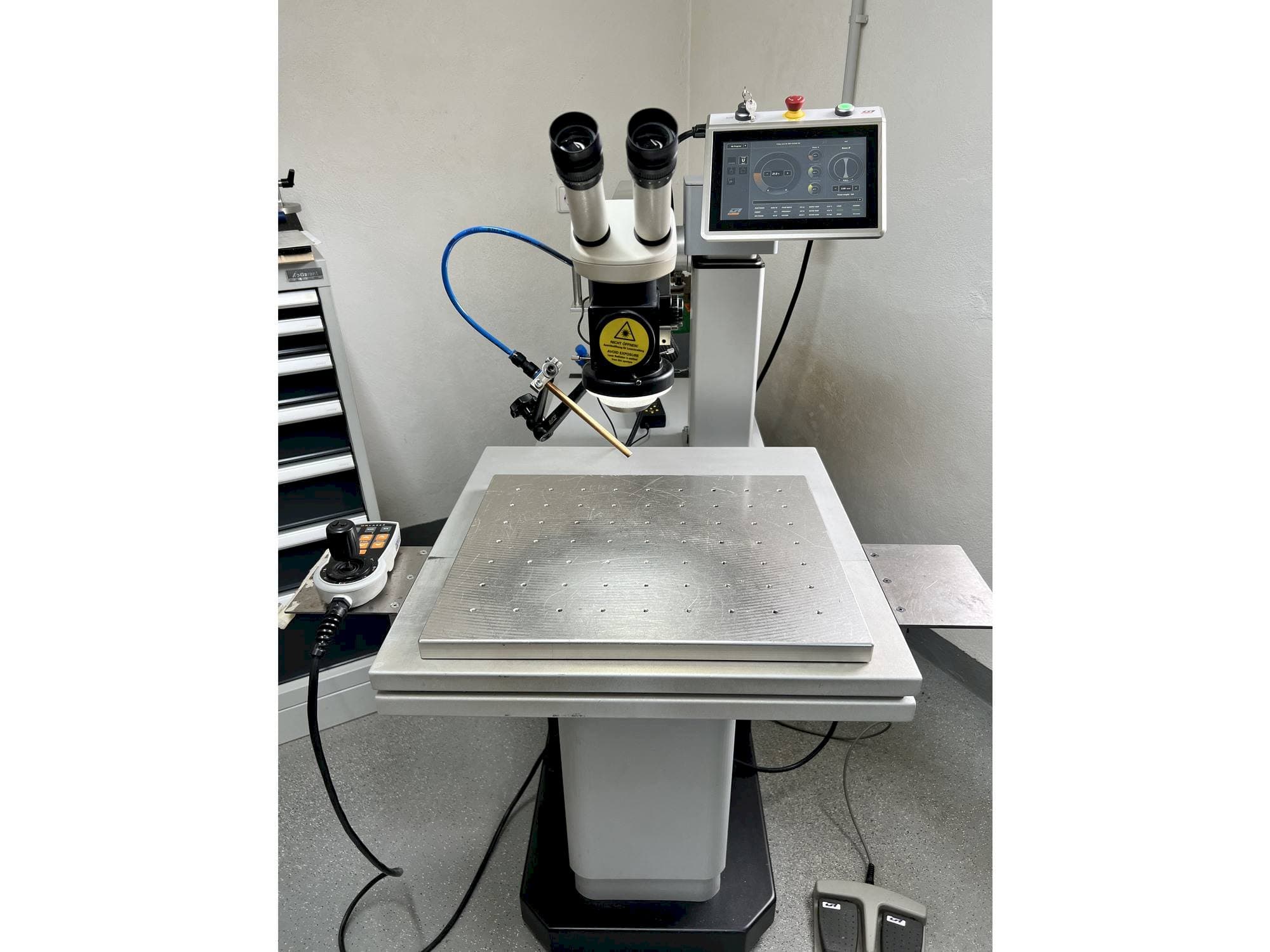 ORLaser LRS EVO 160W Mašinos vaizdas iš priekio