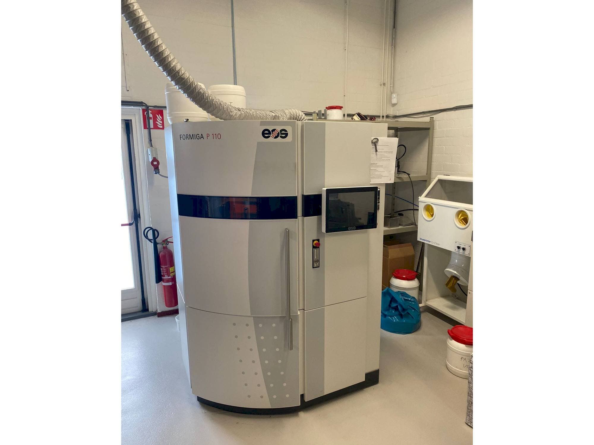 EOS Formiga P 110 Mašinos vaizdas iš priekio