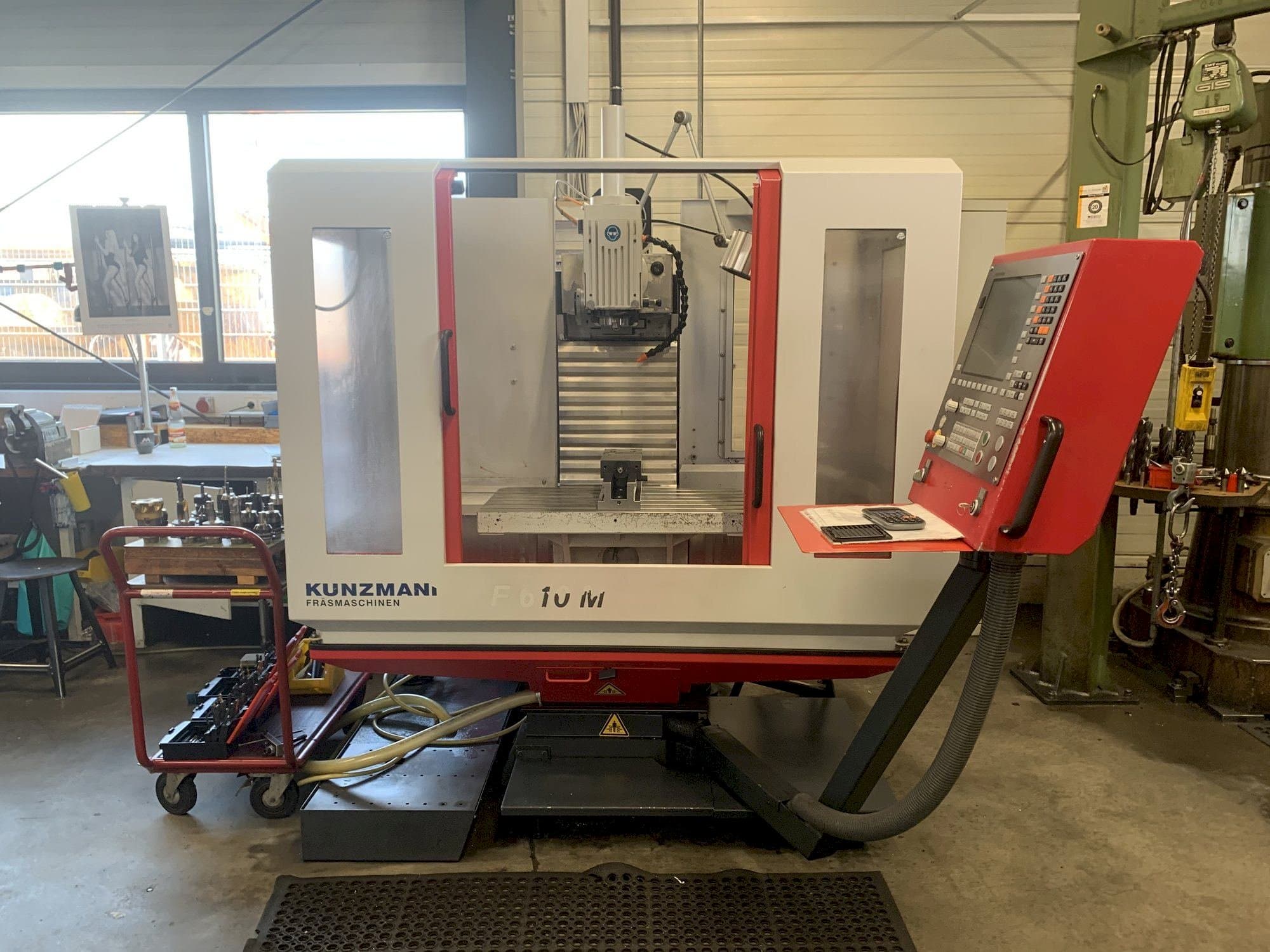 KUNZMANN WF 610 M Mašinos vaizdas iš priekio