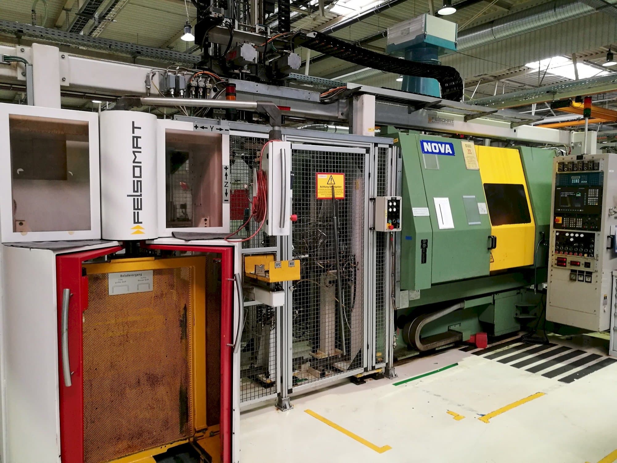 NOVA M12-T4N Mašinos vaizdas iš priekio