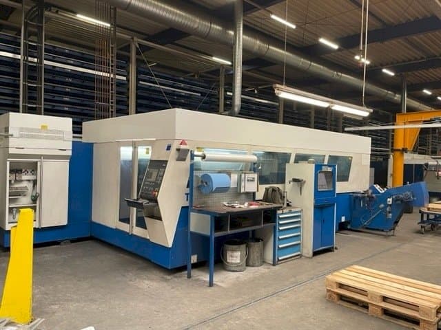 Trumpf TruLaser 5040 classic Mašinos vaizdas iš priekio