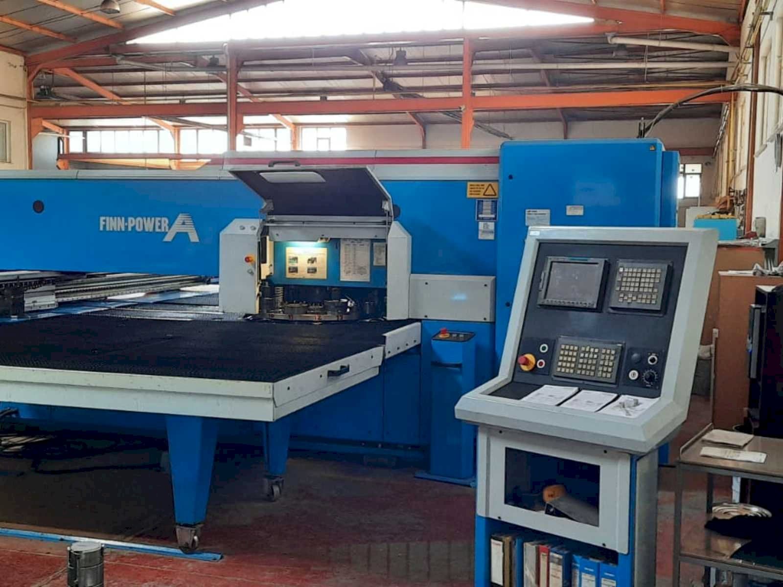 Finn-Power A525F Mašinos vaizdas iš priekio