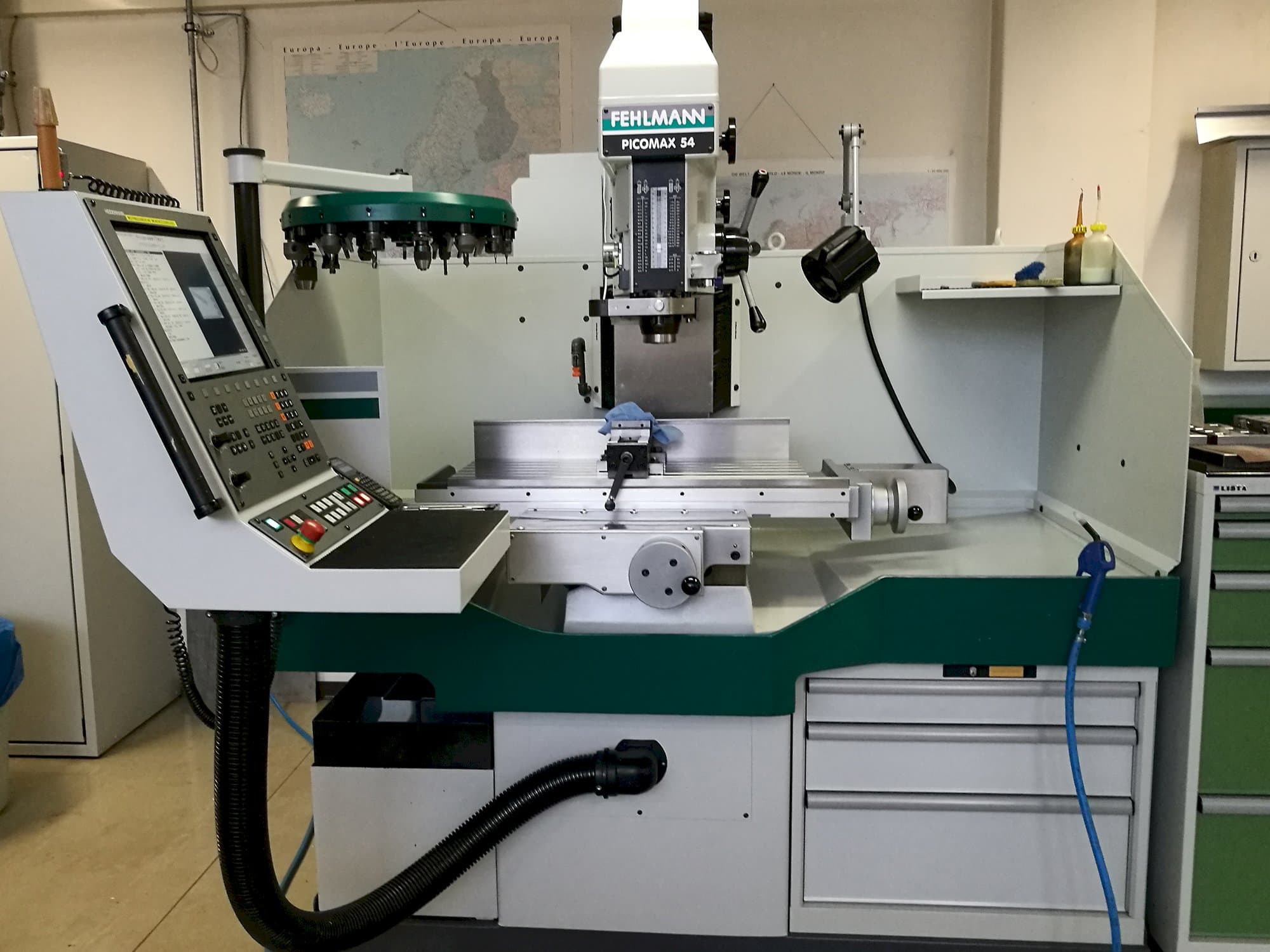 FEHLMANN Mašinos vaizdasPICOMAX 54 iš priekio