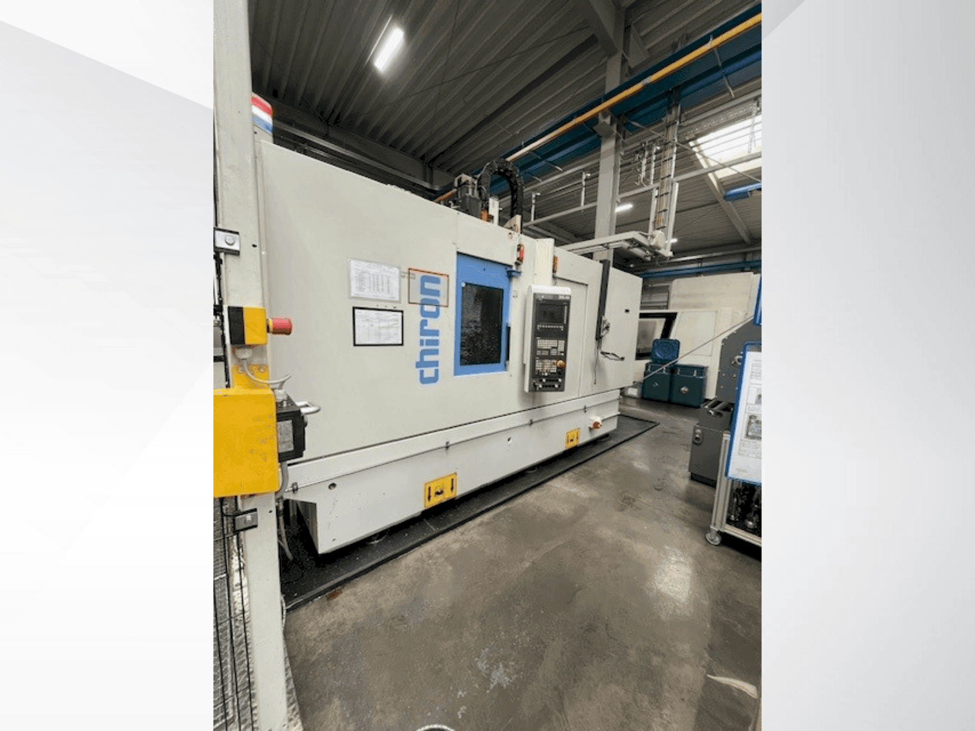 CHIRON DZ18W Mašinos vaizdas iš priekio