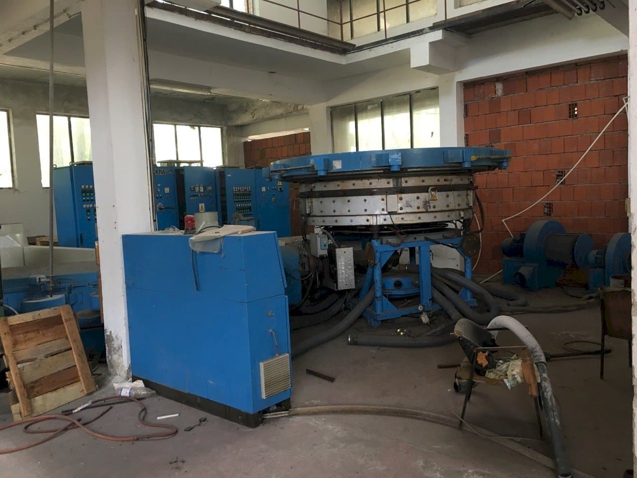 BANDERA Blow Film Extruder Mašinos vaizdas iš priekio