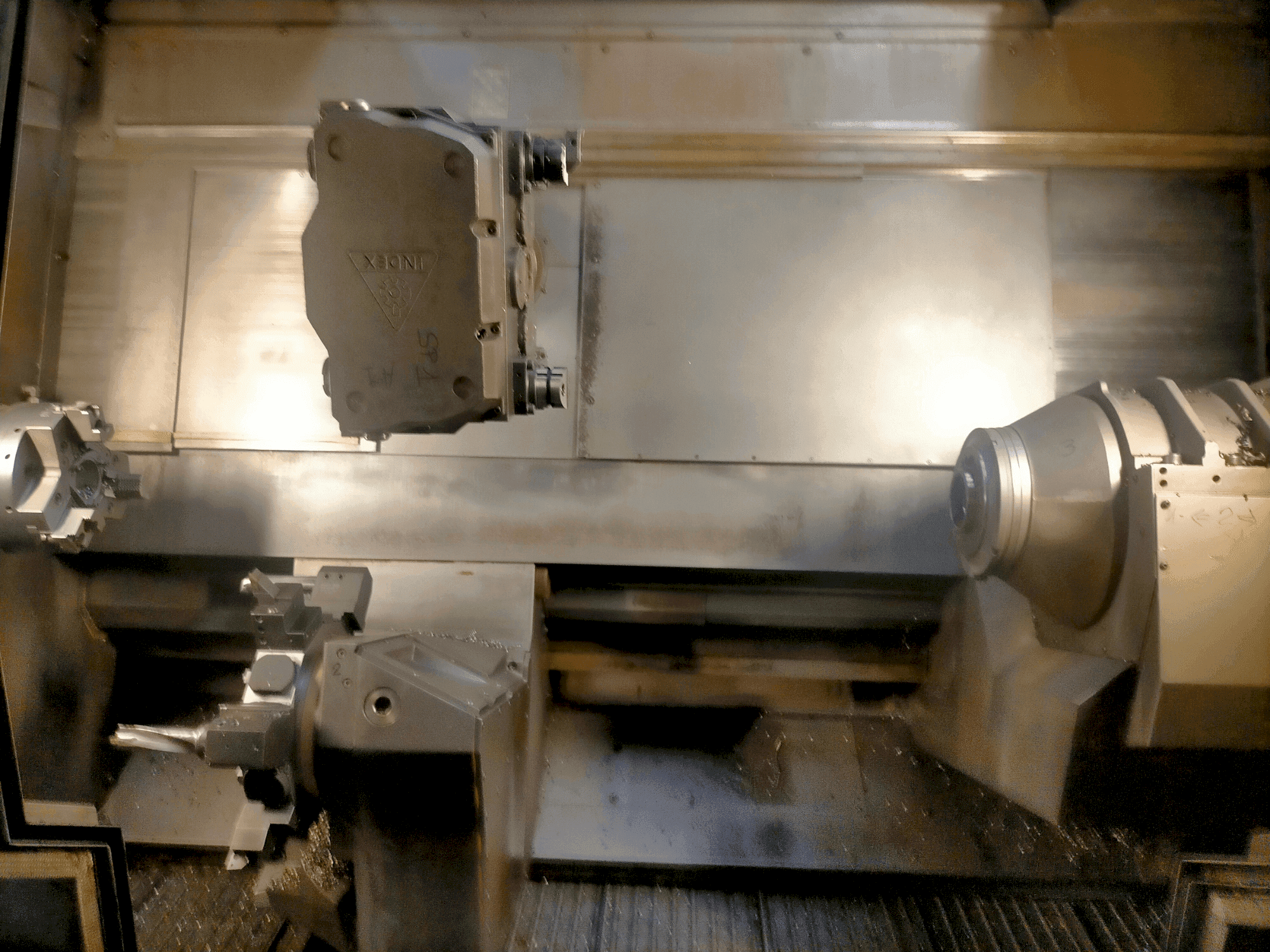 Index G300 FLEX Mašinos vaizdas iš priekio