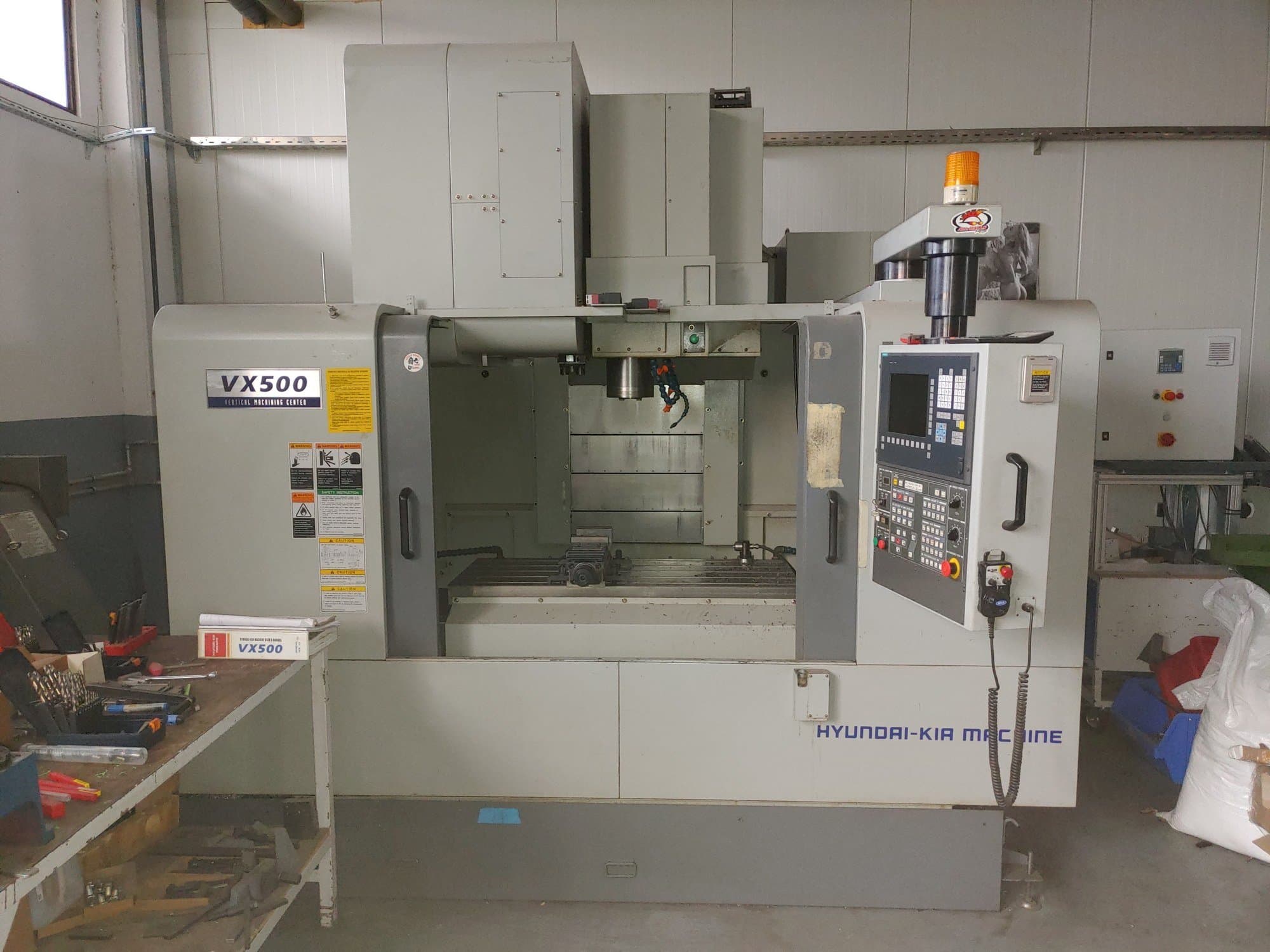 Hyundai Kia VX 500 Mašinos vaizdas iš priekio