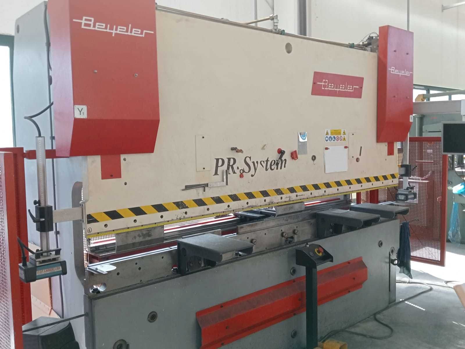 BEYELER PR6 1500 KN X 3000 MM Mašinos vaizdas iš kairės pusės