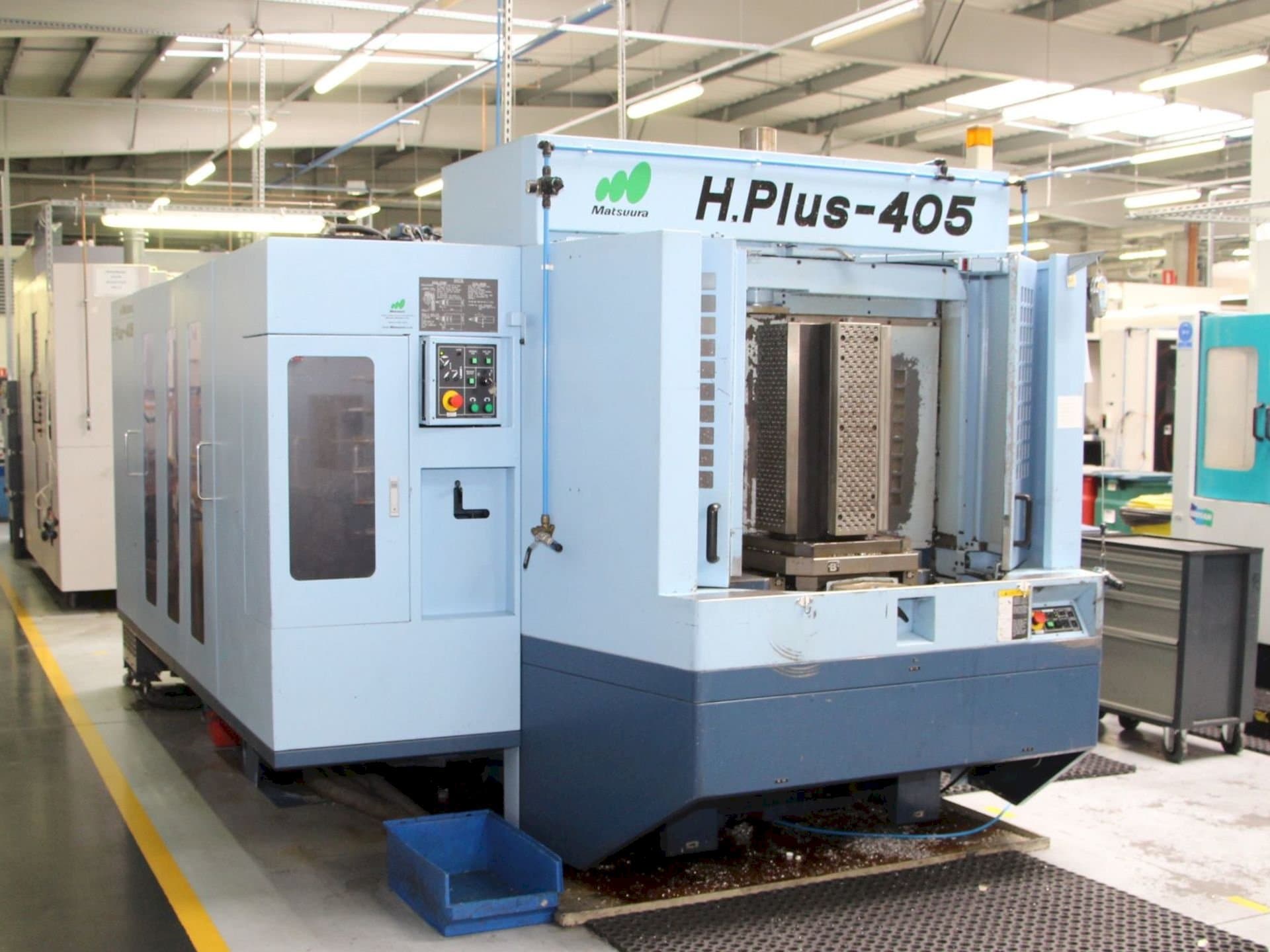 Matsuura H-Plus 405 Mašinos vaizdas iš priekio