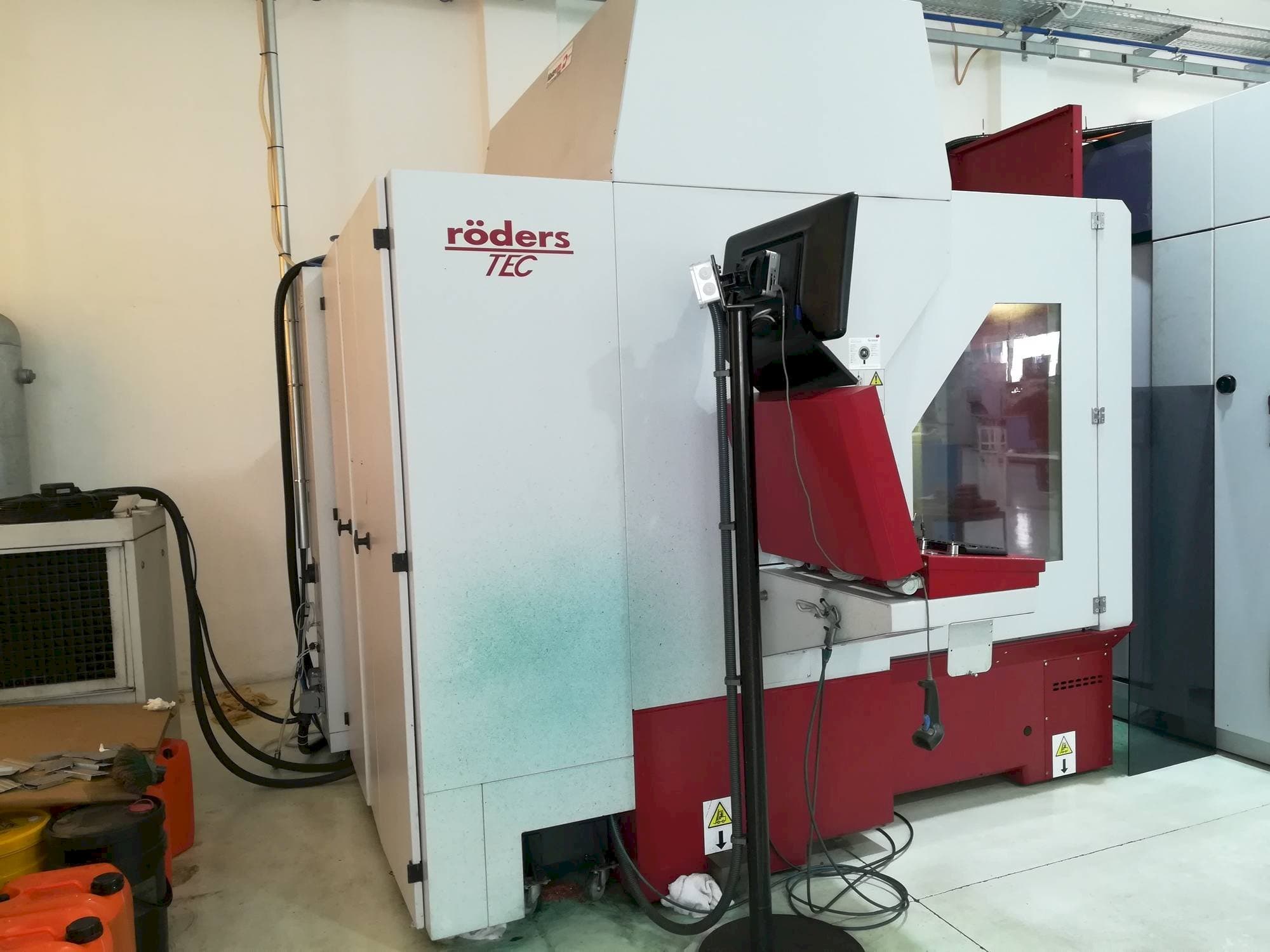 Röders RXP 801 Mašinos vaizdas iš priekio