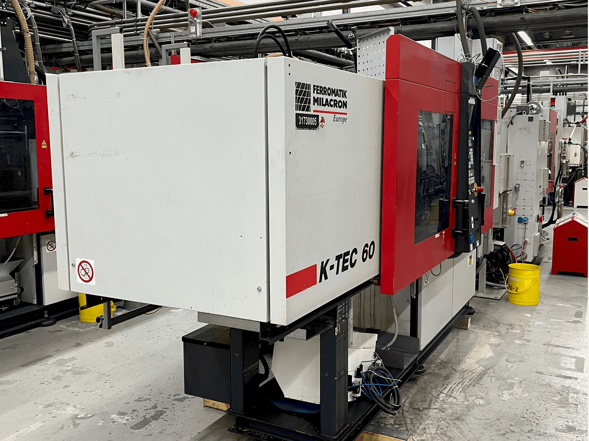 FERROMATIK K-TEC 60 S Mašinos vaizdas iš priekio