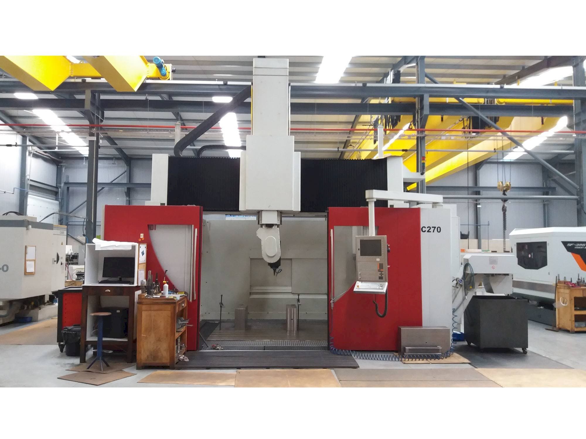 Rambaudi RC 270 Mašinos vaizdas iš priekio