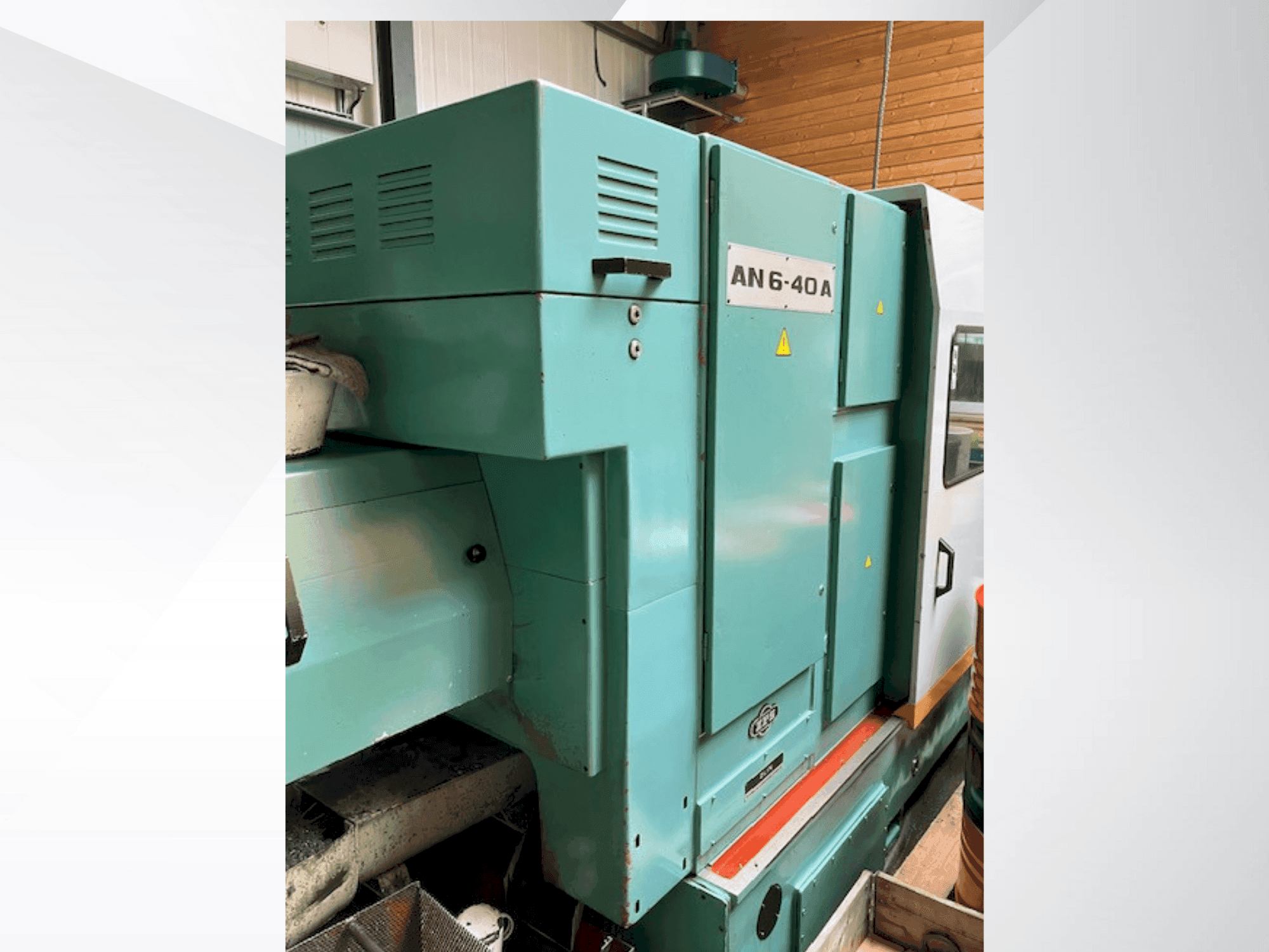 ZPS AN6-40 A Mašinos vaizdas iš priekio