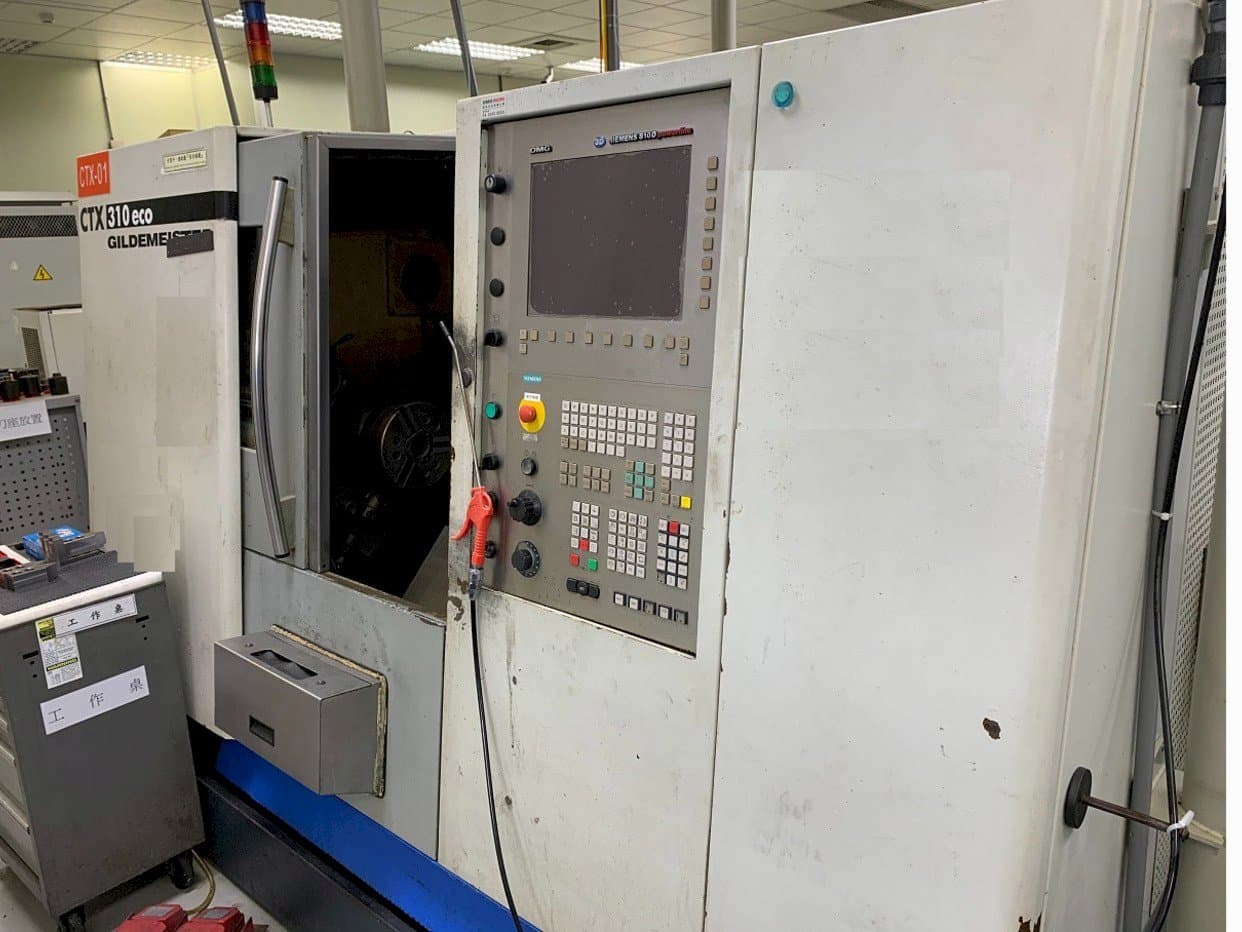 Gildemeister CTX 310V1 eco Mašinos vaizdas iš priekio