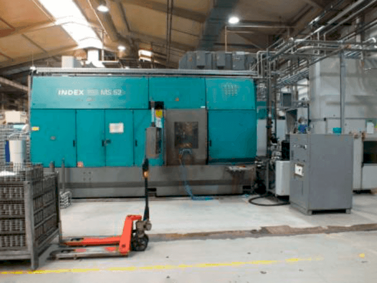 Index MS 52 G Mašinos vaizdas iš priekio