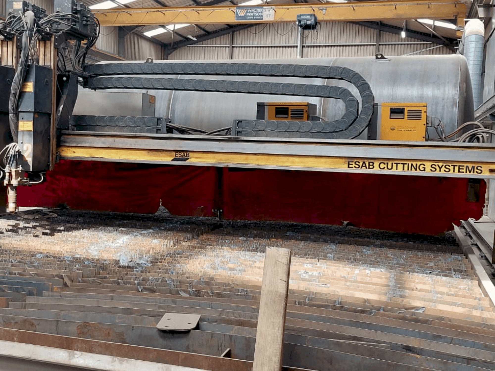 ESAB Suprarex SXE 5000 Mašinos vaizdas iš priekio