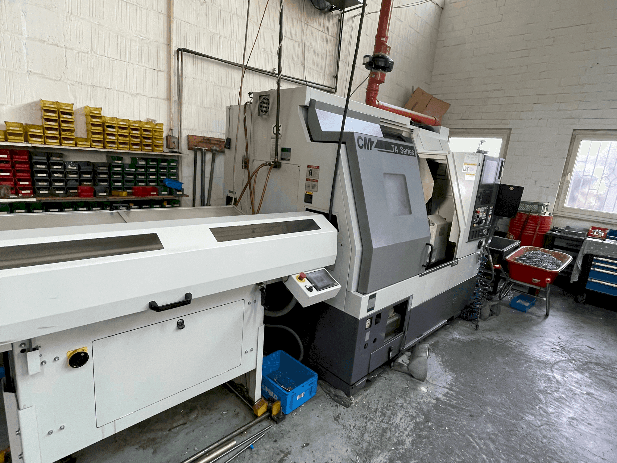 CMZ TA 15 Y Mašinos vaizdas iš priekio