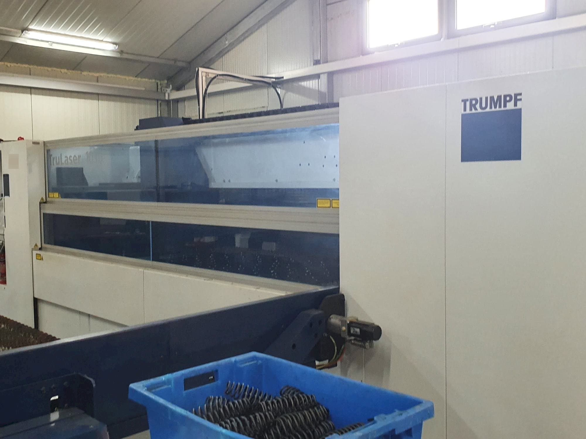 Trumpf TruLaser 1030 Mašinos vaizdas iš priekio