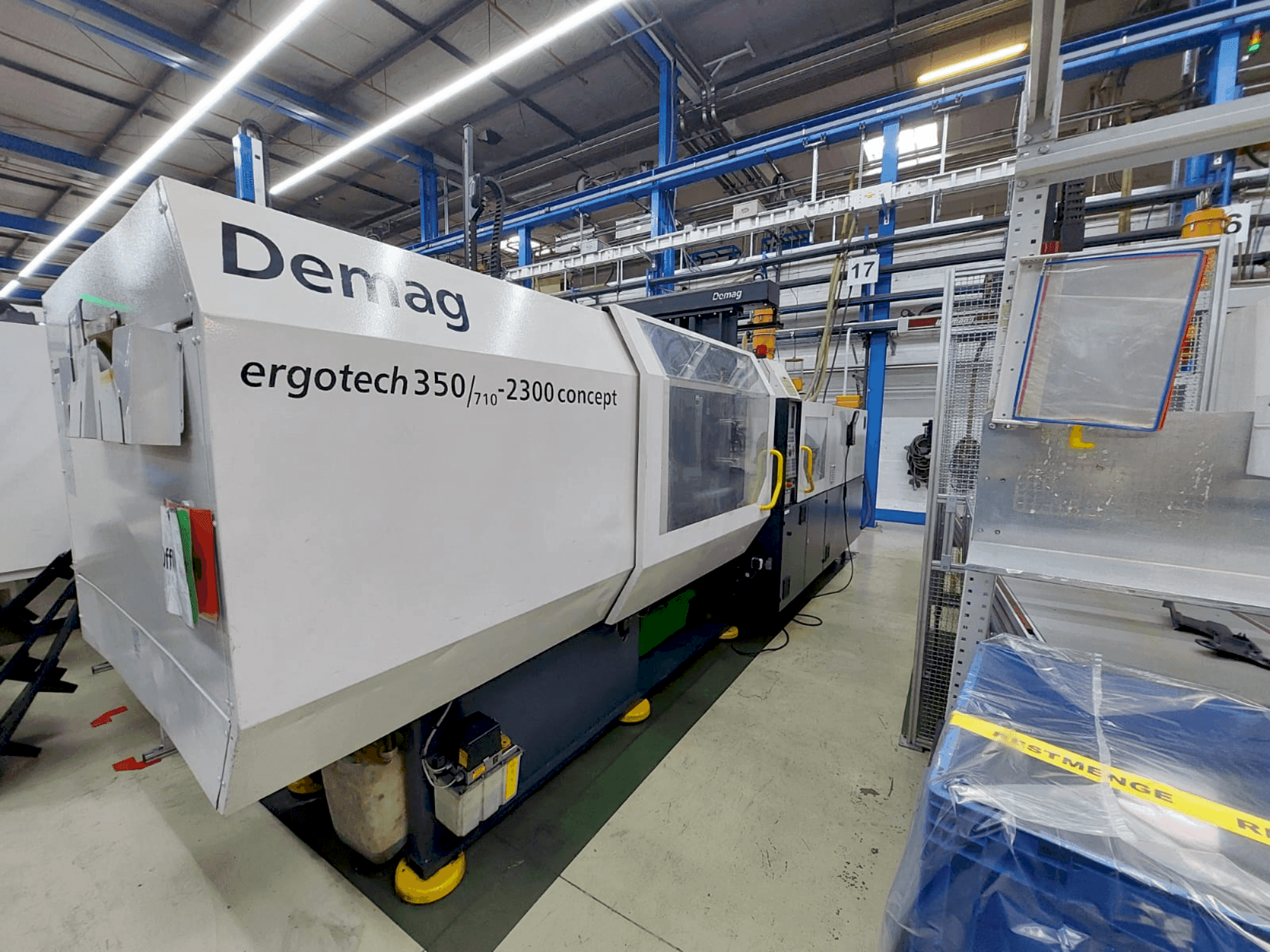 DEMAG Ergo-Tech 350 Concept Mašinos vaizdas iš priekio
