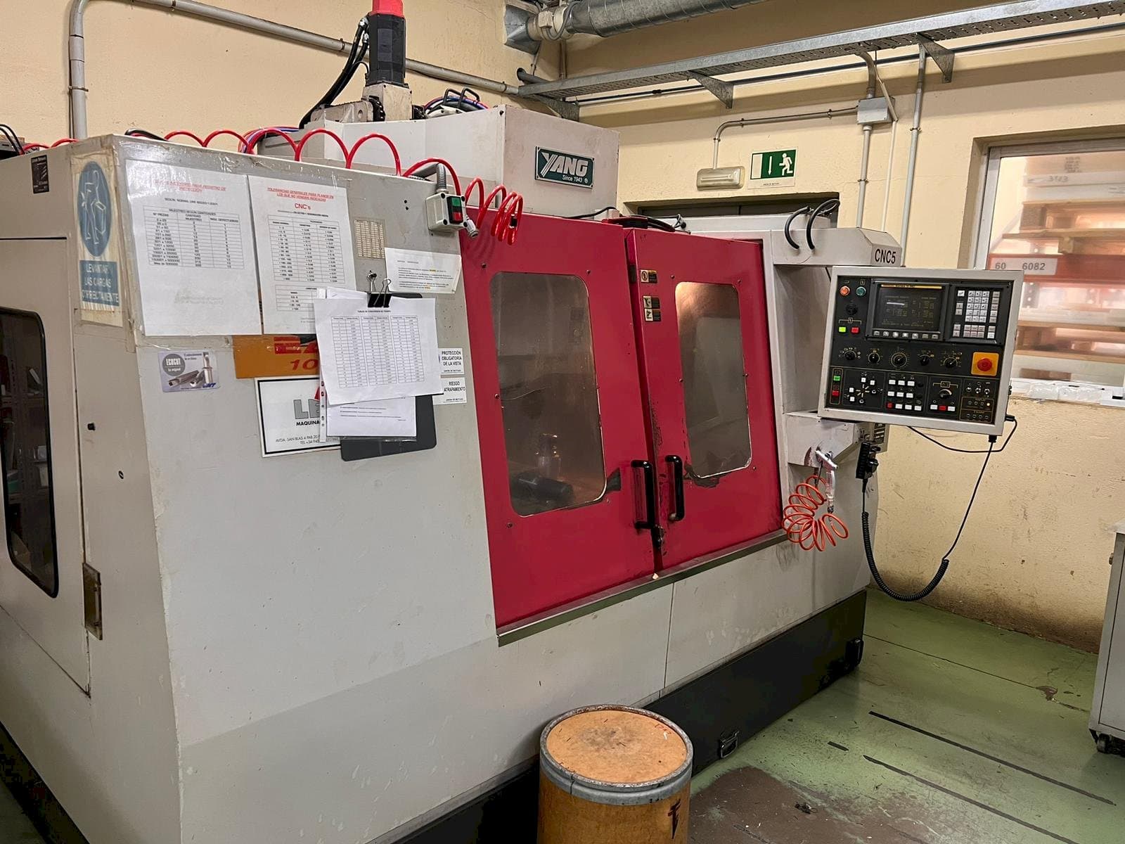 Yang SMV -1000 Mašinos vaizdas iš priekio